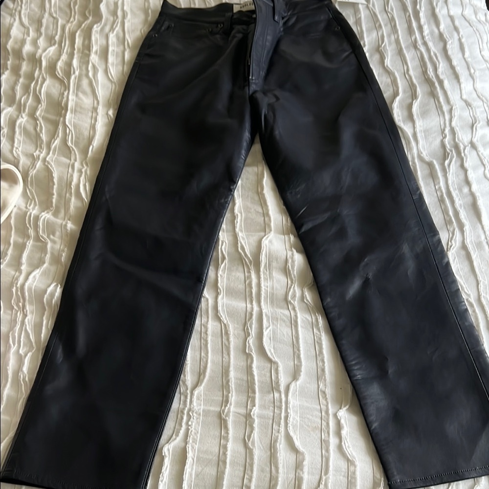Agolde Leather Pants